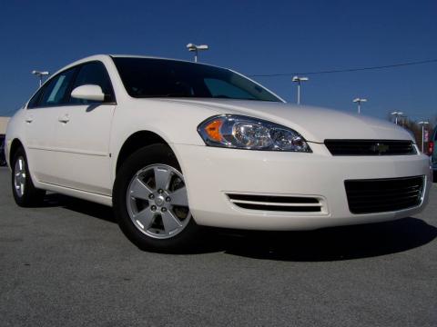 White Chevrolet Impala LT.  Click to enlarge.