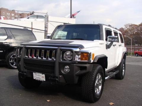 Birch White Hummer H3 .  Click to enlarge.