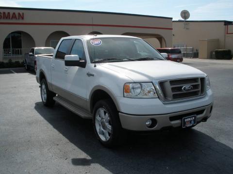 Oxford White Ford F150 King Ranch SuperCrew 4x4.  Click to enlarge.