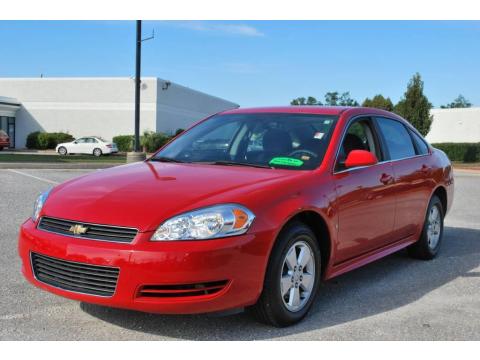 Victory Red Chevrolet Impala LT.  Click to enlarge.