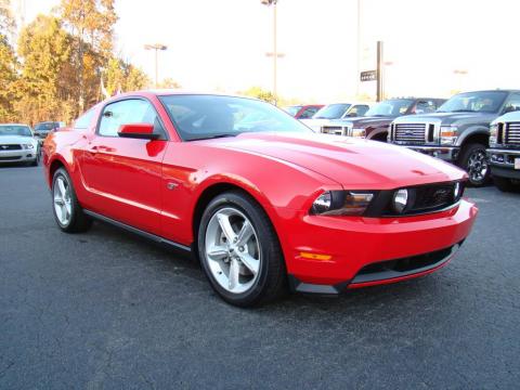 Torch Red Ford Mustang GT Coupe.  Click to enlarge.