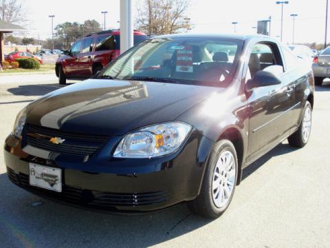 Black Chevrolet Cobalt LS Coupe.  Click to enlarge.