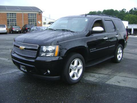Black Chevrolet Tahoe LTZ 4x4.  Click to enlarge.
