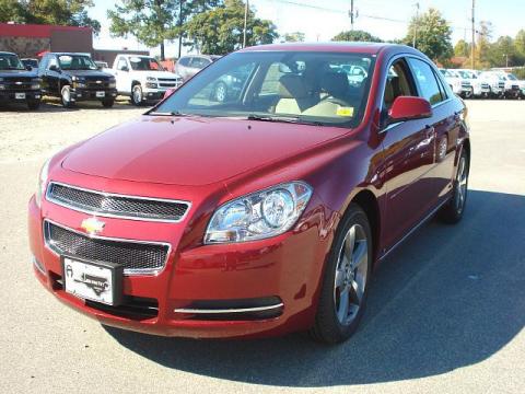 Red Jewel Chevrolet Malibu LT Sedan.  Click to enlarge.