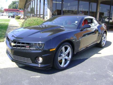Black Chevrolet Camaro SS/RS Coupe.  Click to enlarge.
