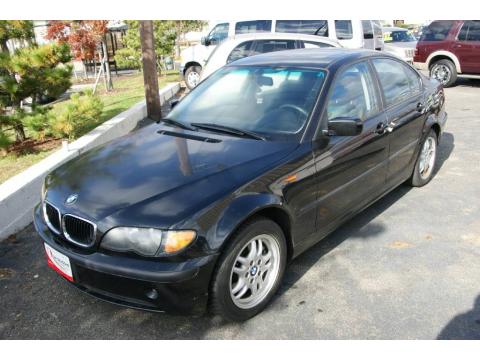 Black Sapphire Metallic BMW 3 Series 325i Sedan.  Click to enlarge.
