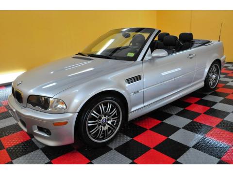 Titanium Silver Metallic BMW M3 Convertible.  Click to enlarge.