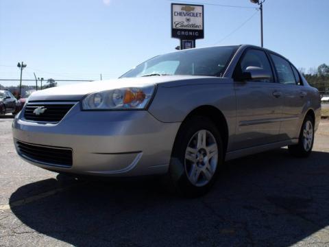 Silverstone Metallic Chevrolet Malibu LT Sedan.  Click to enlarge.