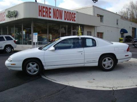 Bright White Chevrolet Monte Carlo Z34.  Click to enlarge.