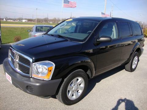 Black Dodge Durango ST.  Click to enlarge.