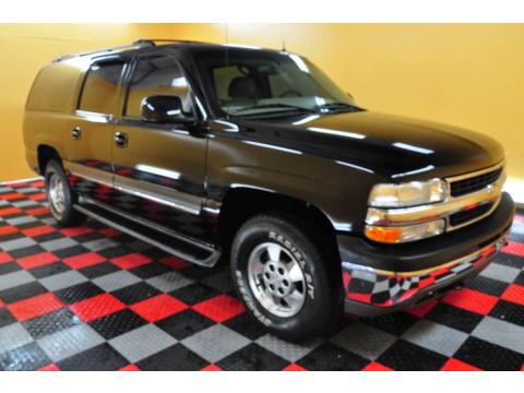 Onyx Black Chevrolet Suburban 1500 LT 4x4.  Click to enlarge.