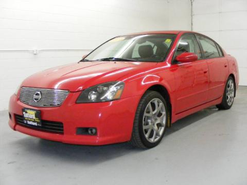 Code Red Nissan Altima 3.5 SE-R.  Click to enlarge.