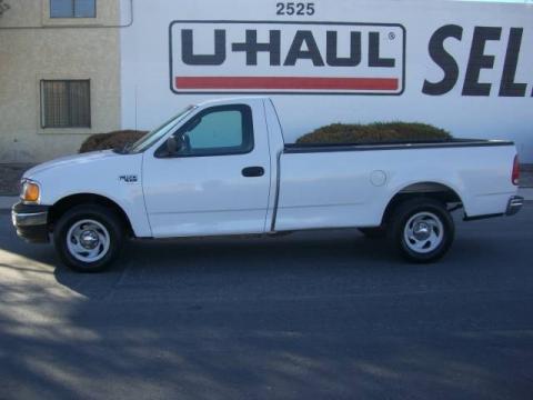 Oxford White Ford F150 XL Regular Cab.  Click to enlarge.
