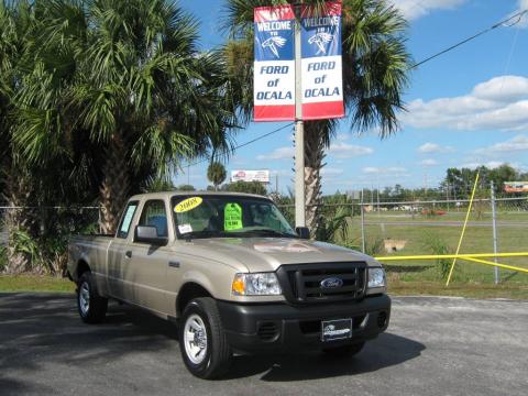 Pueblo Gold Metallic Ford Ranger XL SuperCab.  Click to enlarge.