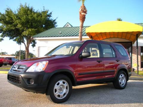 Redondo Red Pearl Honda CR-V LX.  Click to enlarge.