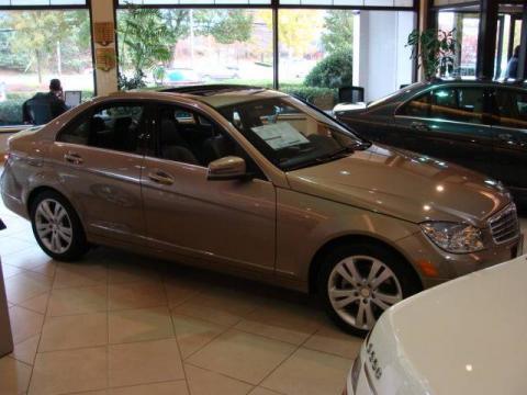Sand Beige Metallic Mercedes-Benz C 300 Luxury 4Matic.  Click to enlarge.