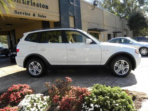 Alpine White BMW X3 3.0i. Click to enlarge. Alpine White BMW X3 3.0i. Click to enlarge.