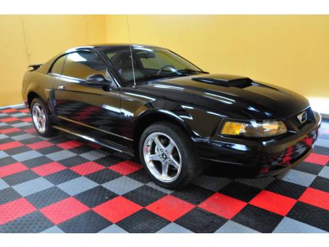 Black Ford Mustang GT Coupe.  Click to enlarge.