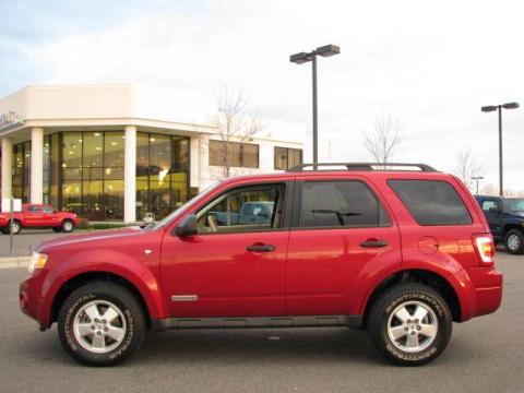 Redfire Metallic Ford Escape XLT V6 4WD.  Click to enlarge.