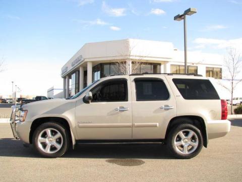 Gold Mist Metallic Chevrolet Tahoe LTZ 4x4.  Click to enlarge.