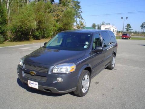 Slate Metallic Chevrolet Uplander LS.  Click to enlarge.