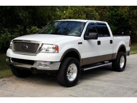 Oxford White Ford F150 Lariat SuperCrew 4x4.  Click to enlarge.