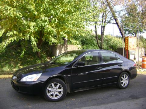 Nighthawk Black Pearl Honda Accord EX V6 Sedan.  Click to enlarge.