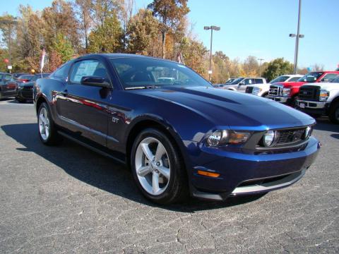 Kona Blue Metallic Ford Mustang GT Coupe.  Click to enlarge.