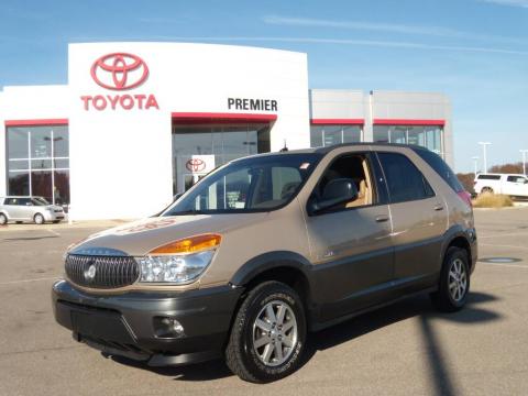 Light Driftwood Metallic Buick Rendezvous CX.  Click to enlarge.