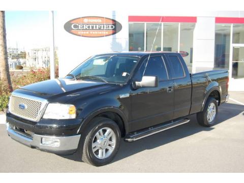 Black Ford F150 Lariat SuperCab.  Click to enlarge.