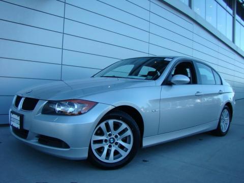 Titanium Silver Metallic BMW 3 Series 325xi Sedan.  Click to enlarge.