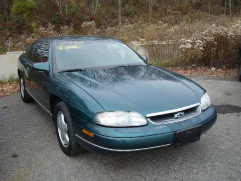 Dark Jade Green Metallic Chevrolet Monte Carlo LS.  Click to enlarge.