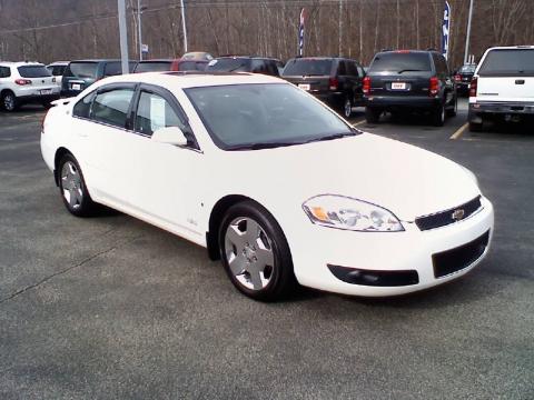 White Chevrolet Impala SS.  Click to enlarge.