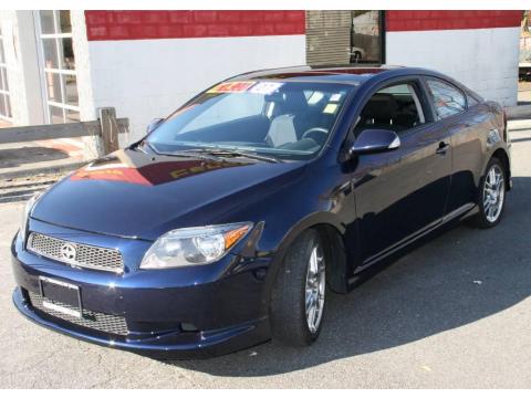 Nautical Blue Metallic Scion tC .  Click to enlarge.