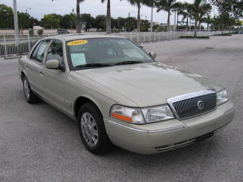 Gold Ash Metallic Mercury Grand Marquis GS.  Click to enlarge.