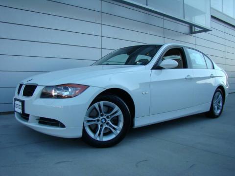 Alpine White BMW 3 Series 328xi Sedan.  Click to enlarge.
