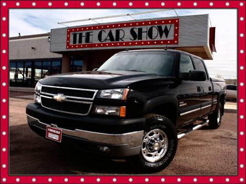 Black Chevrolet Silverado 2500HD LT Crew Cab 4x4.  Click to enlarge.