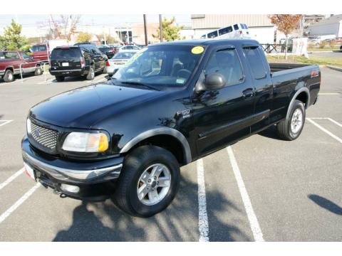Black Ford F150 XLT SuperCab 4x4.  Click to enlarge.