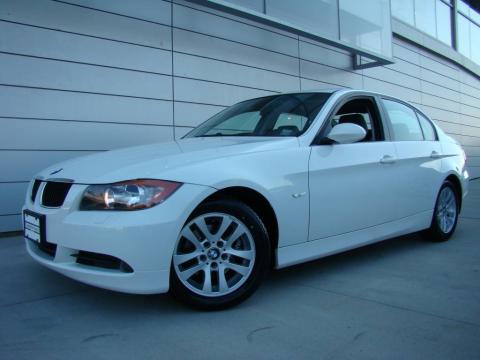 Alpine White BMW 3 Series 328xi Sedan.  Click to enlarge.