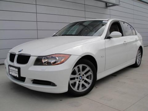 Alpine White BMW 3 Series 328xi Sedan.  Click to enlarge.