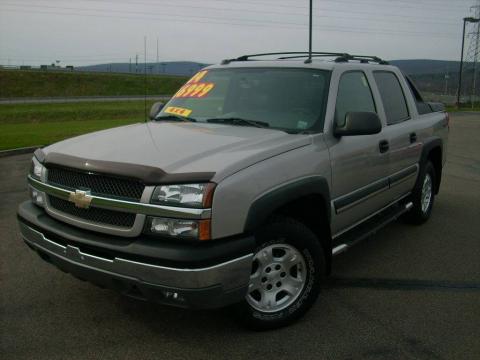 Silver Birch Metallic Chevrolet Avalanche 1500 Z71 4x4.  Click to enlarge.