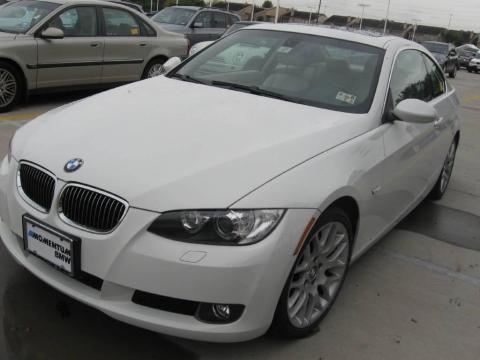 Alpine White BMW 3 Series 328i Coupe.  Click to enlarge.