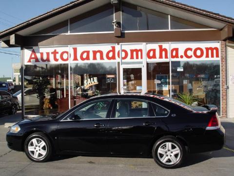 Black Chevrolet Impala LS.  Click to enlarge.
