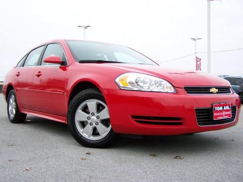 Victory Red Chevrolet Impala LT.  Click to enlarge.