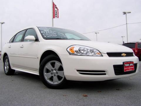 White Chevrolet Impala LT.  Click to enlarge.