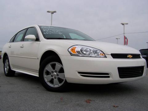 White Chevrolet Impala LT.  Click to enlarge.
