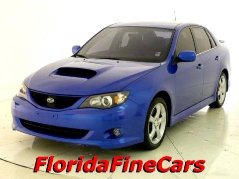 WR Blue Mica Subaru Impreza WRX Sedan.  Click to enlarge.