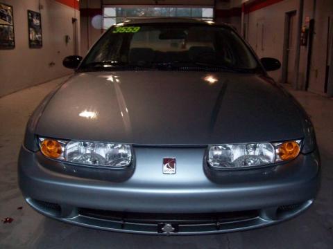 Silver Blue Saturn S Series SL2 Sedan.  Click to enlarge.
