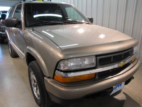 Light Pewter Metallic Chevrolet Blazer LS 4x4.  Click to enlarge.