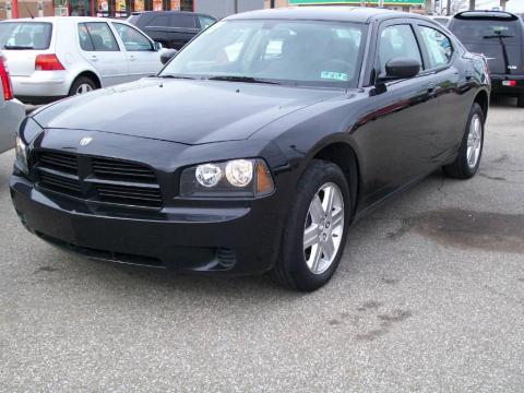 Brilliant Black Crystal Pearl Dodge Charger AWD.  Click to enlarge.